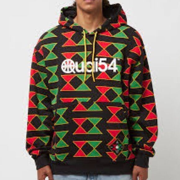Jordan Other - Air Jordan Quai 54 World Streetball Championship Hoodie Mens L Red Green Black